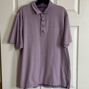 Travis Mathew Men’s polo- Purple- xl